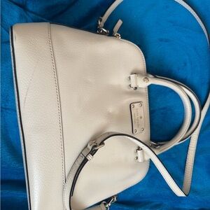 Kate Spade Cream Satchel Bag